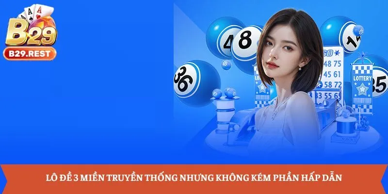 Đa dạng hình thức tham gia lô đề 3 miền tại B29